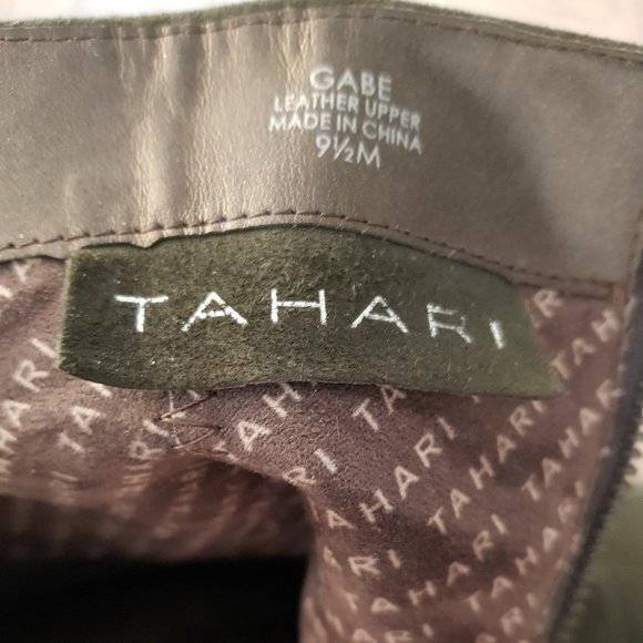 Tahari Gabe Grey Suede Boots - Picture 10 of 10